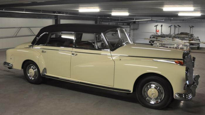 Cabriolet wit